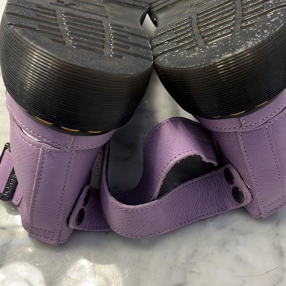 Dr Martens Blaire Sandals in Lilac Size 8 NEW - Picture 11 of 16